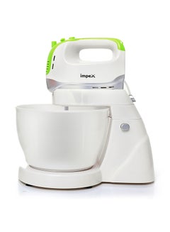 اشتري 5 Speed Stand Mixer With 4 Liter Rotating Bowl Kitchen Machine 350.0 W SM 3303 White في الامارات