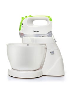 Buy 5 Speed Stand Mixer With 4 Liter Rotating Bowl Kitchen Machine 350.0 W SM 3303 White in UAE