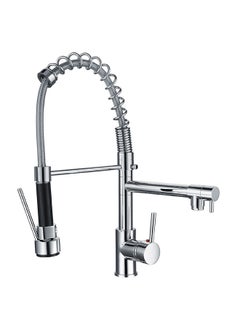 Buy 360° Rotate Faucets With Ceramics Valve Silver 55x6.50x30.50centimeter in Saudi Arabia