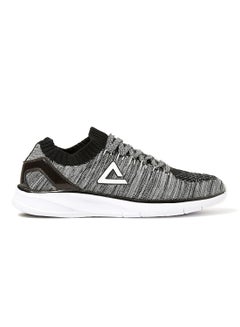 Buy Women's Knit Low Top Trainers Grey/Black in UAE