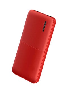 Buy 6000.0 mAh Portable Ultra Compact Power Bank Red in UAE