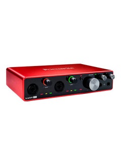 Buy Scarlett 8i6 3rd Gen USB Audio Jukebox AMS-SCARLETT-8I6-3G Red/Black in UAE