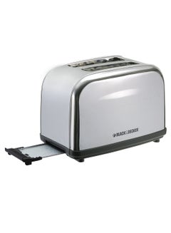 Buy 2 Slice Toaster 1050W 1050.0 W ET222 White/Grey in UAE