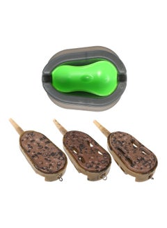 Buy 3-Piece Fishing Feeder Quick Release Mould Carp Set in UAE