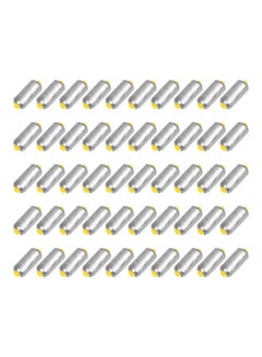 Buy 50-Piece Fast Sinking Lead Sinkers For Fishing Tackle in UAE