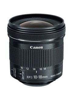 Buy EF-S 10-18mm F/4.5-5.6 Lens For Canon Black in UAE
