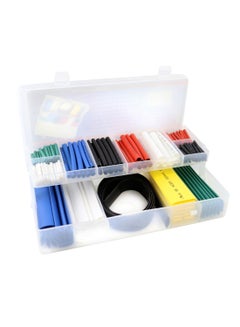 Buy 171-Piece Colourful Heat Shrinkable Tubing Set With Box Multicolour in UAE