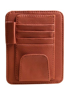 Buy Universal Car Sun Visor Card Pen Holder in Saudi Arabia