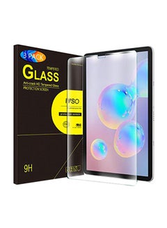Buy Pack Of 3 Tempered Glass Screen Protector For Samsung Galaxy Tab S6 Clear in UAE
