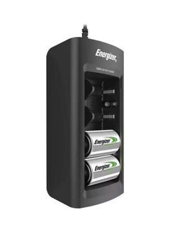 Buy Accu Universal Battery Charger Black/Silver in UAE