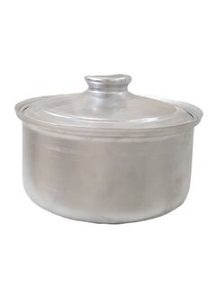 اشتري Cooking Pot With Lid Silver 21cm في السعودية