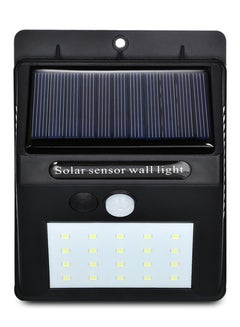 Buy 20 LED Motion Sensor Solar Light Black in Saudi Arabia