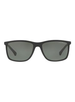 Buy Men's UV-Protection Rectangular Sunglasses - Lens Size: 58 mm in UAE