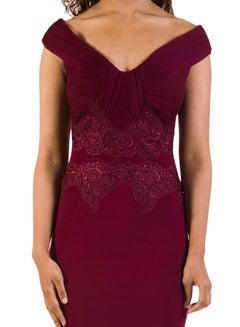 lipsy maroon dress