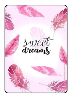 اشتري غطاء حماية مطبوع عليه عبارة "Sweet Dreams" لجهاز أبل آي باد آير 2 مقاس 9.7 بوصة أبيض/وردي/أسود في السعودية