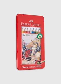 Buy 12-Piece Classic Color Pencils Multicolour in UAE