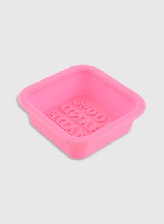 Buy Loaf Candle Silicon Mould Pink 8x8x5centimeter in UAE