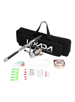 Buy Telescopic Fishing Rod And Reel Kit With Carrier Bag 0.858kg in Saudi Arabia