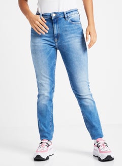 Buy Santana High Rise Skinny Jeans Victory Lt Blue in UAE