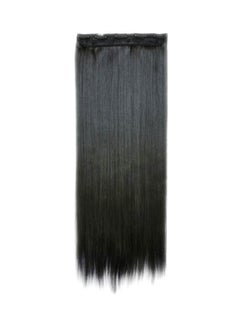 Buy Long Straight Hair Extension Black in UAE