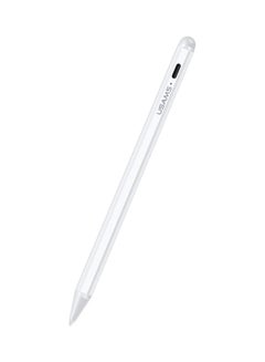 اشتري قلم ستايلس تكاثفي مضاد للمسات المزيفة أبيض في السعودية