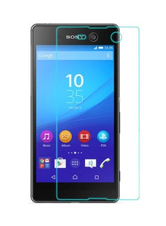 Buy Tempered Glass Screen Protector For Sony Xperia M5 Clear in UAE