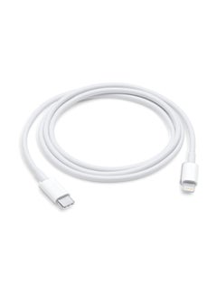 Buy Type-C To Lightning Data Sync And Charging Cable White in Egypt