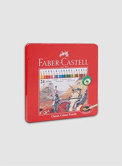 Buy 24-Piece Classic Colour Pencil Set Multicolour in UAE