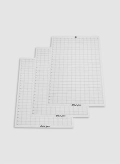 Buy 3-Piece Replacement Adhesive Cutting Mat Clear in Saudi Arabia