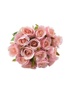 Buy Bundle Of Artificial Flowers Pink in UAE