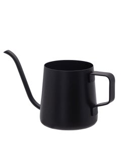 Buy Long Narrow Hanging Ear Coffee Pot Black 250ml in UAE