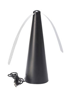 Buy Multi-Functional Automatic Fly Repellent Fan Black/Silver 9.8x8.2x24cm in UAE