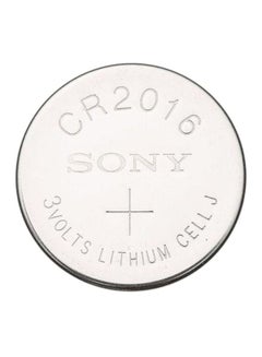 Buy 3V CR2016 Coin Lithium Battery Silver in UAE