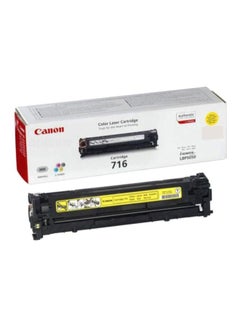 Buy 716 Laser Toner Printer Cartridge Yellow in Saudi Arabia