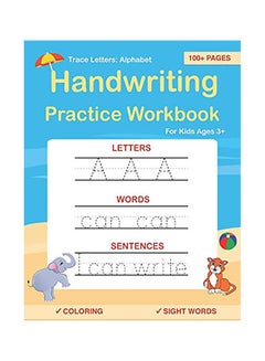 اشتري Trace Letters: Alphabet Handwriting Practice Workbook For Kids paperback english في الامارات