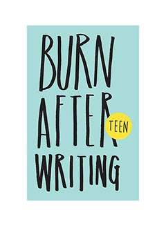 Buy Burn After Writing Teen paperback english in UAE