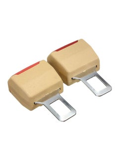 Buy 2-Piece Universal Car Seat Belt Clip in UAE