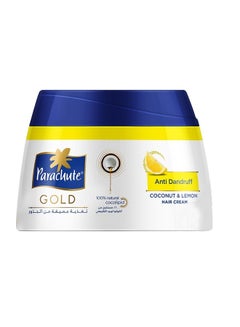 Buy Gold Anti Dandruff Coconut And Lemon Hair Cream 140ml in UAE