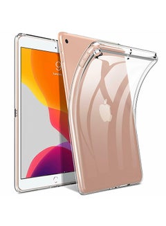 Buy Protective Case Cover For Apple iPad 7 Gen Clear in UAE