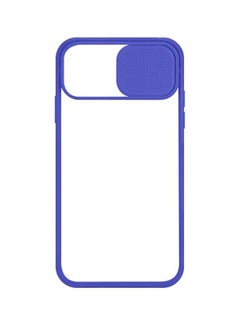 Buy Skin Case With Slide Camera Cover For Apple iPhone 11 Pro Dark Blue/Clear in Saudi Arabia