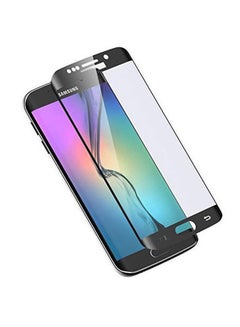 Buy Screen Protector For Samsung Galaxy S6 Edge Clear/Black in Saudi Arabia