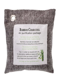 Buy Bamboo Charcoal Air Purifier Bag H32345GY Grey in UAE