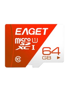 اشتري High Speed MicroSDXC Card Memory Card 64غيغابايت أحمر/أبيض في السعودية