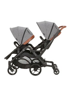 curve double stroller