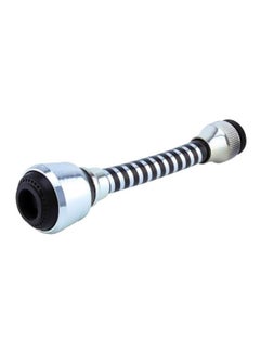 Buy 360-Degree Metal Hose Silver/Black 60grams in Egypt