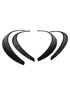 Buy 4-Piece Universal Car Wheel Fender Set in UAE