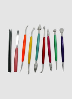 Buy 10 Piece Cake Decorating Tool Kit Multicolour 18centimeter in UAE