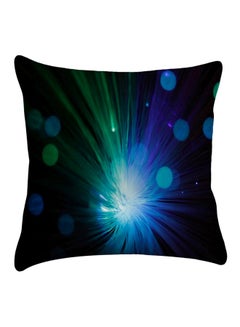 Buy Abstract Printed Decorative  Cushion Cover Cover polyester Multicolour 40x40cm in Egypt