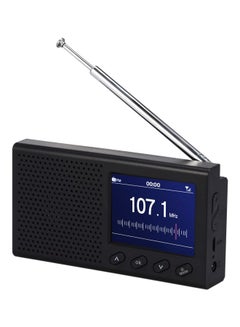 Buy Portable DAB FM Radio V7552 Black in Saudi Arabia