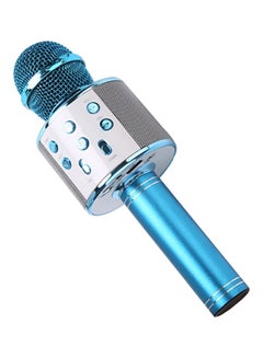 Buy WS-858 Wireless Karaoke Microphone XD555004 Blue in Saudi Arabia